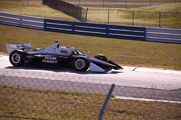 McLaughlin Tests Team Penske Indy Car photo gallery